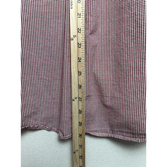 American Eagle Outfitters Men’s Shirt XXL Plaid Chambray Long Sleeve Button - Picture 9 of 11